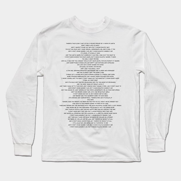 This road I know - Zach Bryan Long Sleeve T-Shirt by Mikayla8110